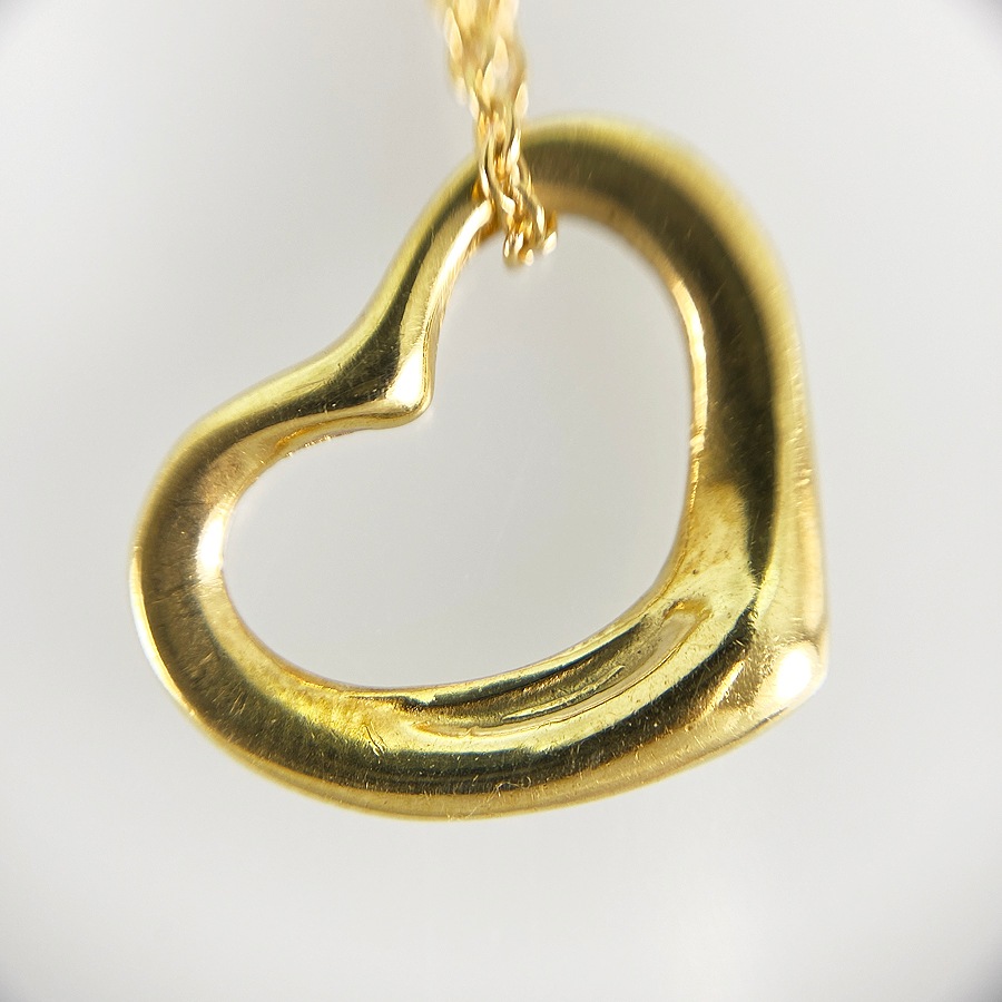 オープンハート ネックレス sst【中古】 オープンハート ネックレス sst【中古】