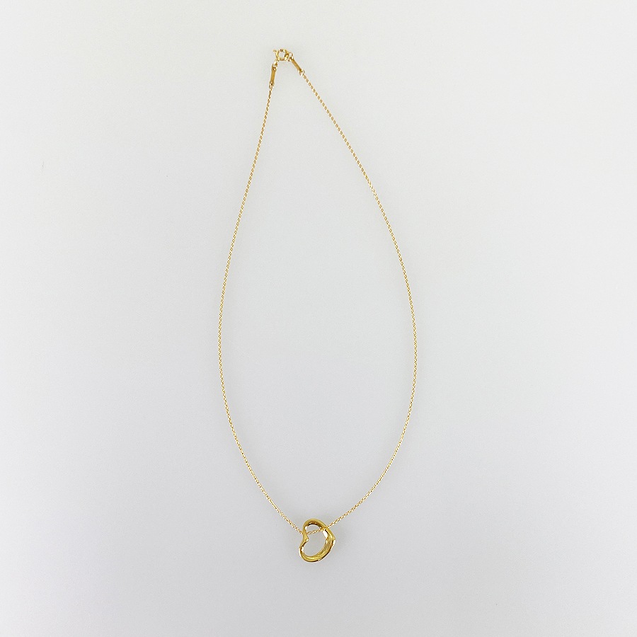 オープンハート ネックレス sst【中古】 オープンハート ネックレス sst【中古】