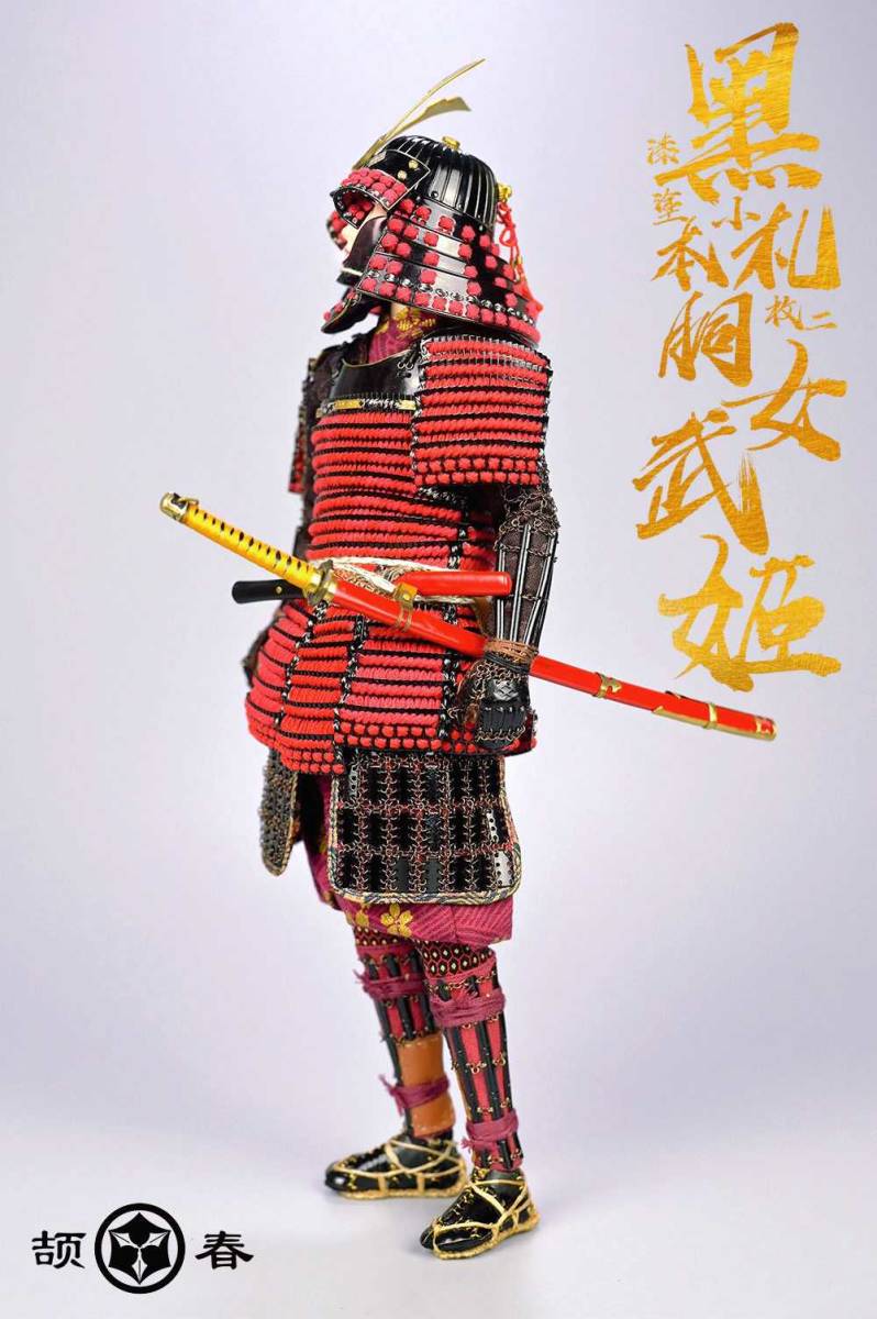 新品未開封頡春工作室 IQO MODEL 1/6 姫武者 八重 黒バージョン 限定200体 ホットトイズ IQOMODEL 武田信玄 影武者