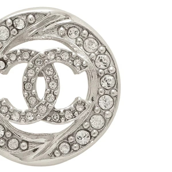 ピアス ココマーク CCマーク スタッズ シルバー レディース ABG157 B21261 U2312