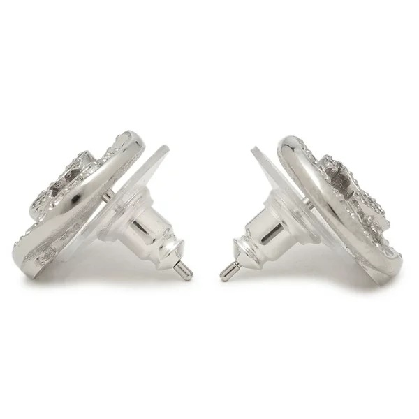 ピアス ココマーク CCマーク スタッズ シルバー レディース ABG157 B21261 U2312