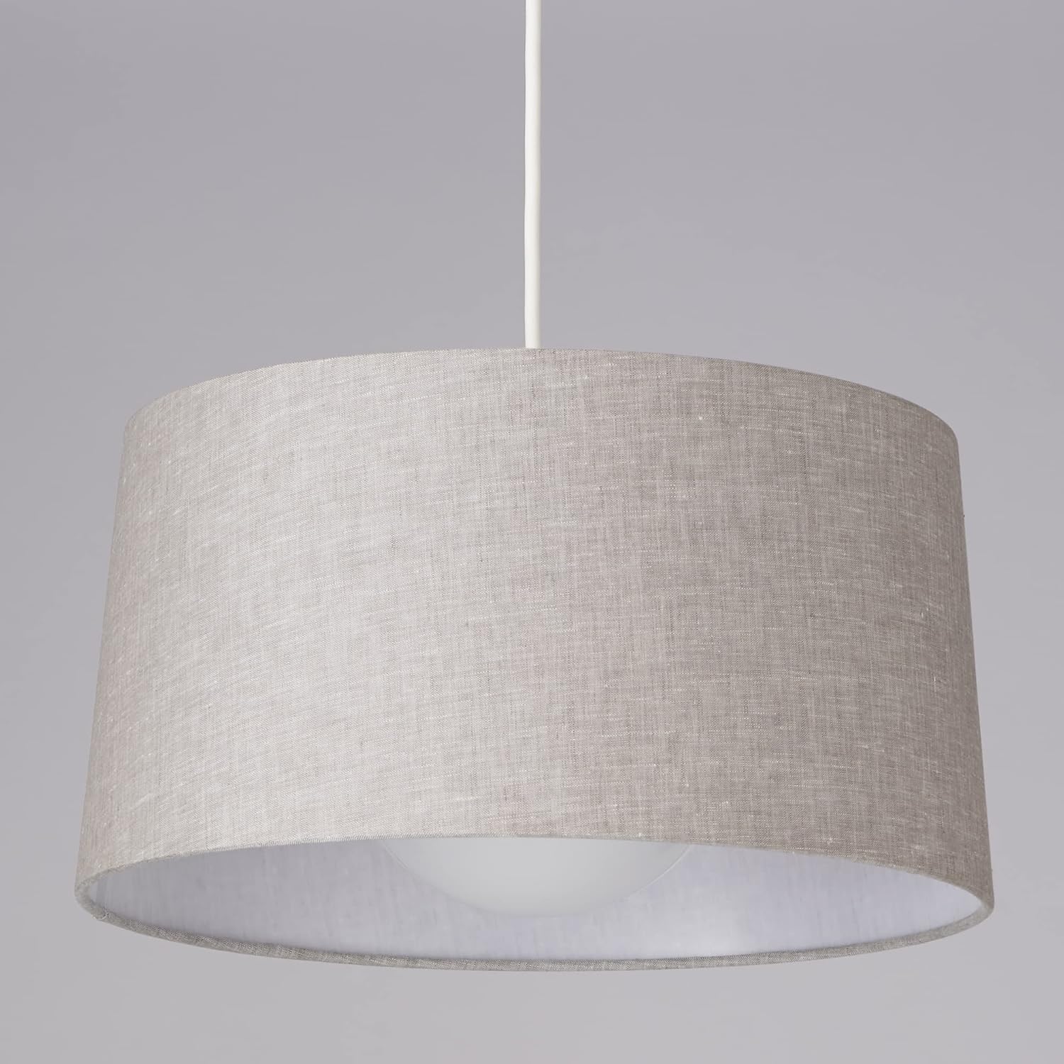 麻シェードペンダントライト ライトベージュ φ39.8×高さ68~128cm MJ‐LPLB1/ 麻シェードペンダントライト ライトベージュ φ39.8×高さ68~128cm MJ‐LPLB1/