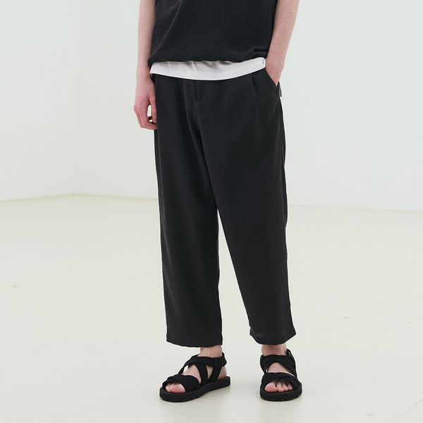 (マインドブリッジ) リラックスフィットプリーツバンディングパンツ MXPT3130 (マインドブリッジ) リラックスフィットプリーツバンディングパンツ MXPT3130