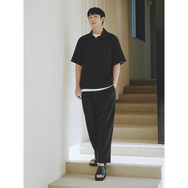 (マインドブリッジ) リラックスフィットプリーツバンディングパンツ MXPT3130 (マインドブリッジ) リラックスフィットプリーツバンディングパンツ MXPT3130