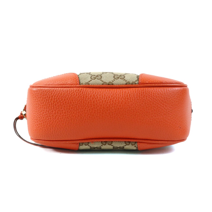 グッチ GUCCI 斜め掛けショルダーバッグ GGキャンバス キャンバス/レザー ブラウン/オレンジ レディース 449413 e58743a グッチ GUCCI 斜め掛けショルダーバッグ GGキャンバス キャンバス/レザー ブラウン/オレンジ レディース 449413 e58743a