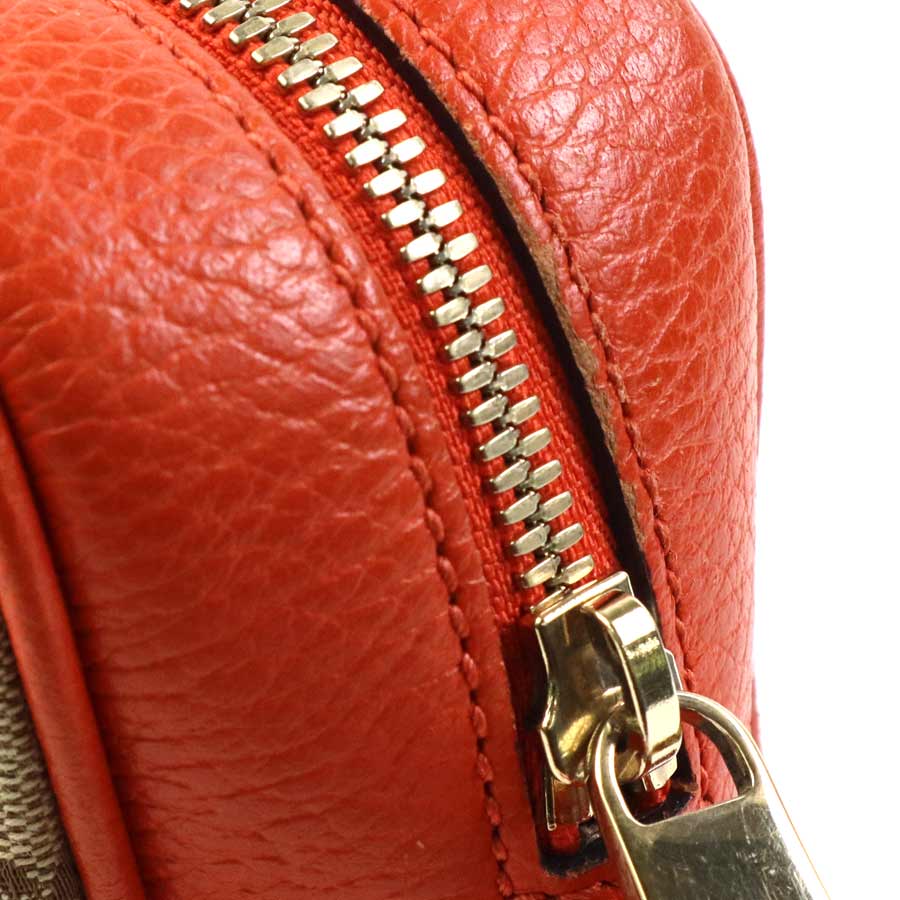 グッチ GUCCI 斜め掛けショルダーバッグ GGキャンバス キャンバス/レザー ブラウン/オレンジ レディース 449413 e58743a グッチ GUCCI 斜め掛けショルダーバッグ GGキャンバス キャンバス/レザー ブラウン/オレンジ レディース 449413 e58743a