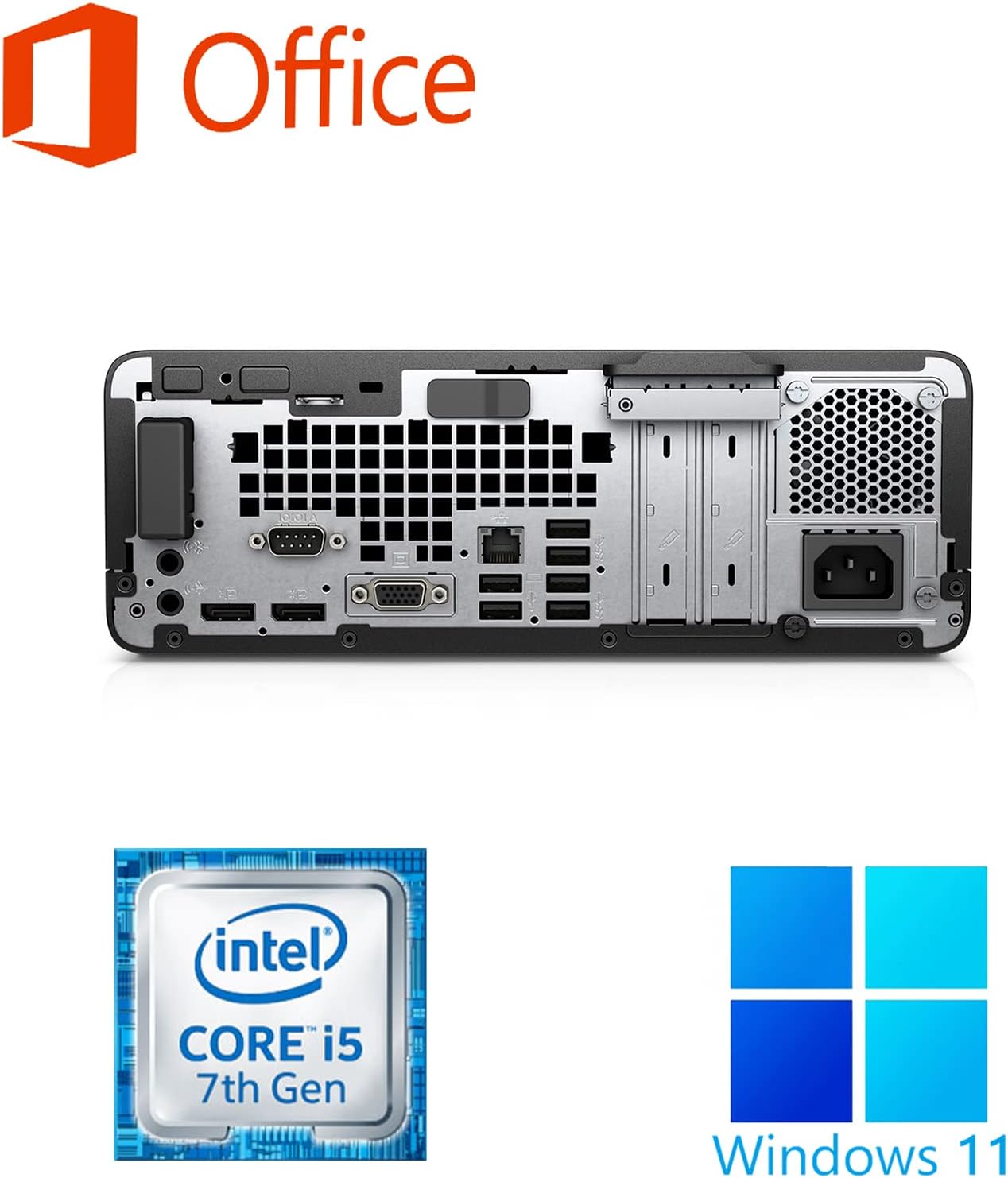 デスクトップ 中古パソコン office2021 90日保証Windows11 SSD512GB 第7世代Corei5 メモリ8GB Type-C VGA Displayポート 600G3