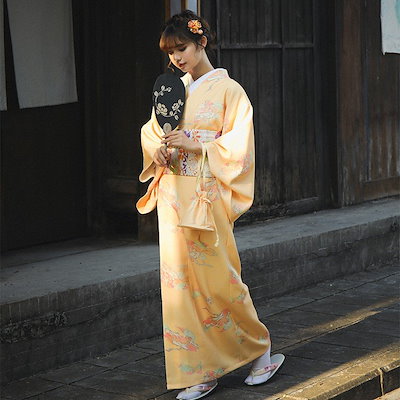 定番国産 着物 浴衣 洗える着物 レディース 夏春 : レディース服 格安最新品