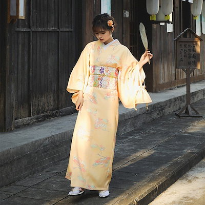 定番国産 着物 浴衣 洗える着物 レディース 夏春 : レディース服 格安最新品