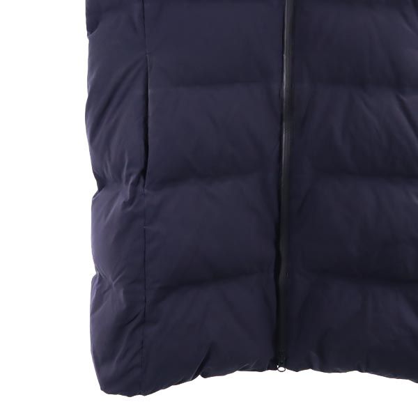 シームレス ダウンコート XL ネイビー レディース シームレス ダウンコート XL ネイビー レディース
