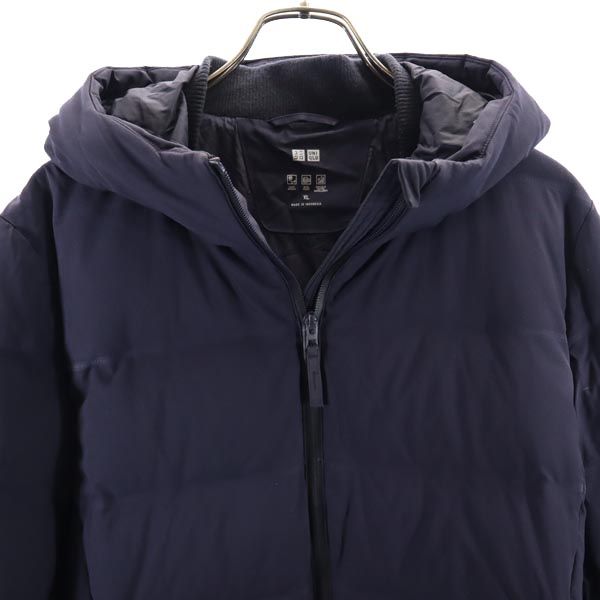 シームレス ダウンコート XL ネイビー レディース シームレス ダウンコート XL ネイビー レディース