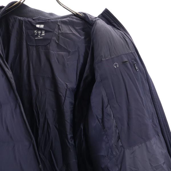 シームレス ダウンコート XL ネイビー レディース シームレス ダウンコート XL ネイビー レディース