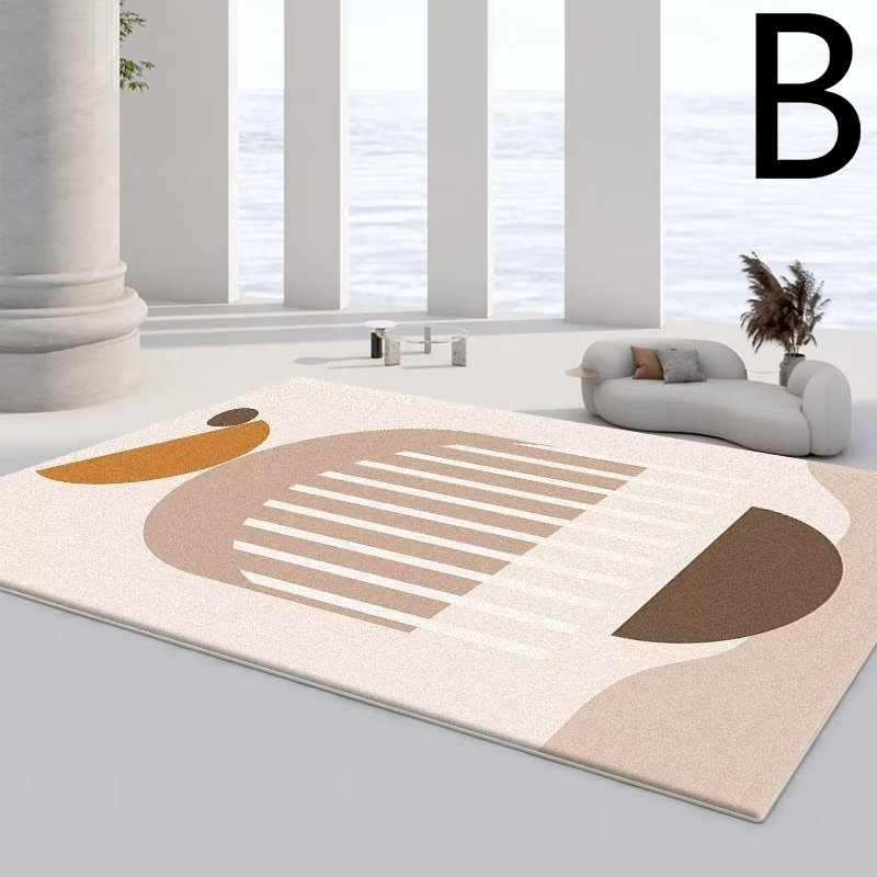 シンプルな家庭用リビングカシミヤ北欧の軽量贅沢ソファを模したins風ハイエンドティーカーペットベッドサイドカーペット140*200/160*230cm