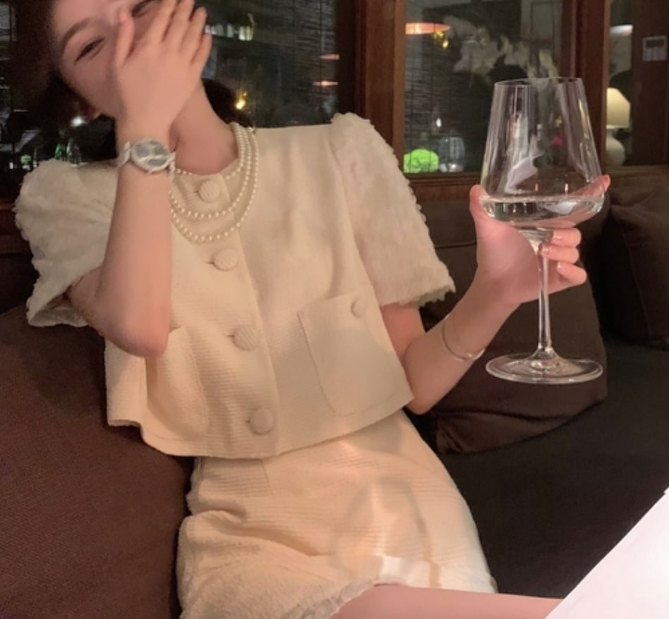 トップス スカート デート シャツ ブラウス ミニスカート ショート ショート丈 袖あり 長袖 パフスリーブ かわいい 大人可愛い きれいめ シンプル カジュアル 大人 上品 おしゃれ お洒落 主役級