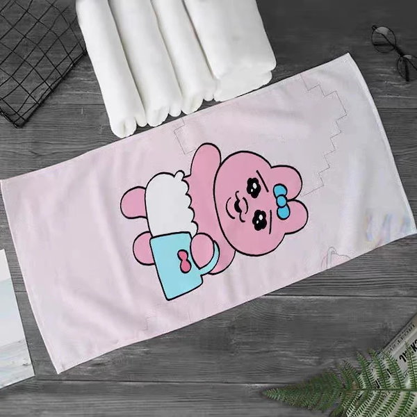 Qoo10] おぱんちゅうさぎ漫画カスタムバスタオルタ