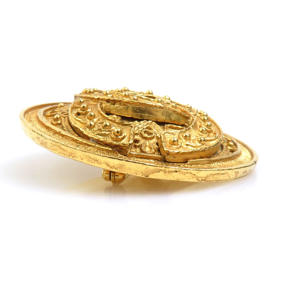 シャネル CHANEL ブローチ ココマーク メタル ゴールド レディース w1034a シャネル CHANEL ブローチ ココマーク メタル ゴールド レディース w1034a