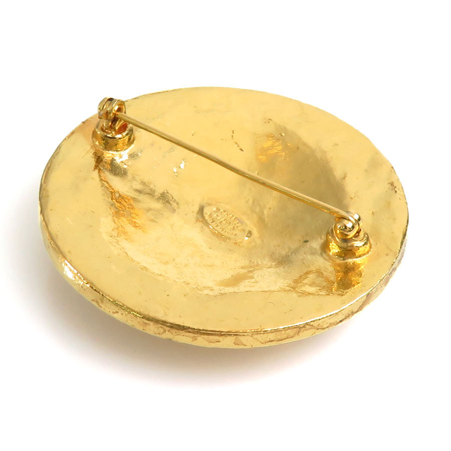 シャネル CHANEL ブローチ ココマーク メタル ゴールド レディース w1034a シャネル CHANEL ブローチ ココマーク メタル ゴールド レディース w1034a