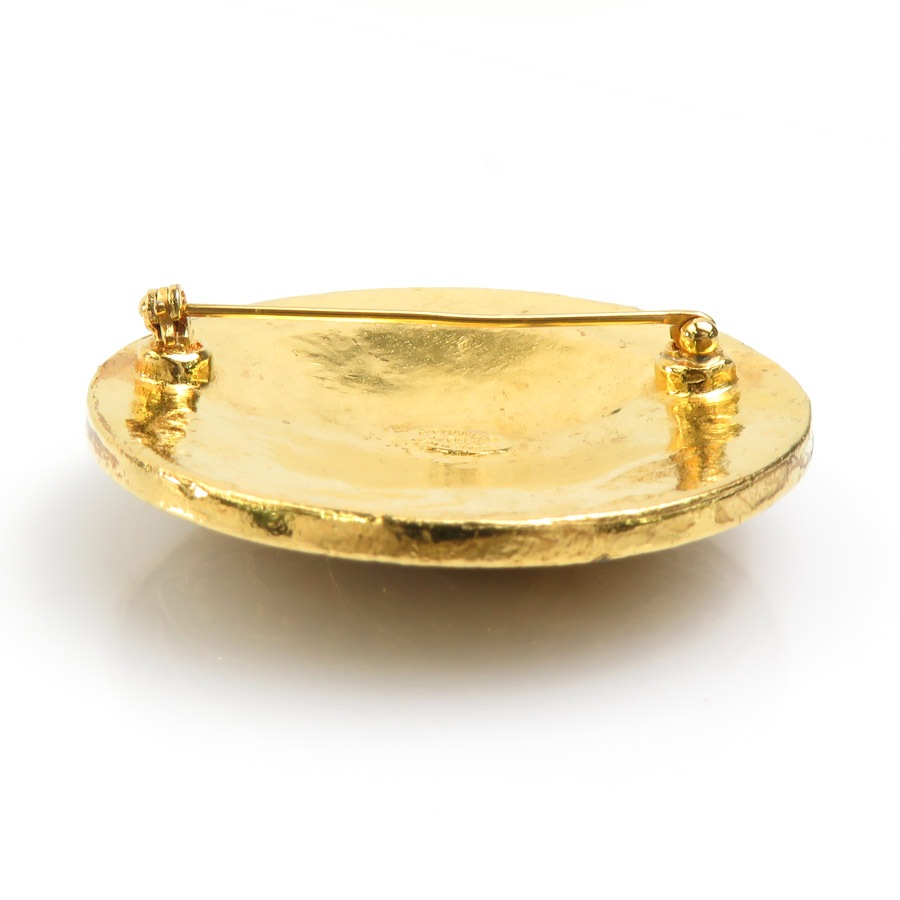 シャネル CHANEL ブローチ ココマーク メタル ゴールド レディース w1034a シャネル CHANEL ブローチ ココマーク メタル ゴールド レディース w1034a