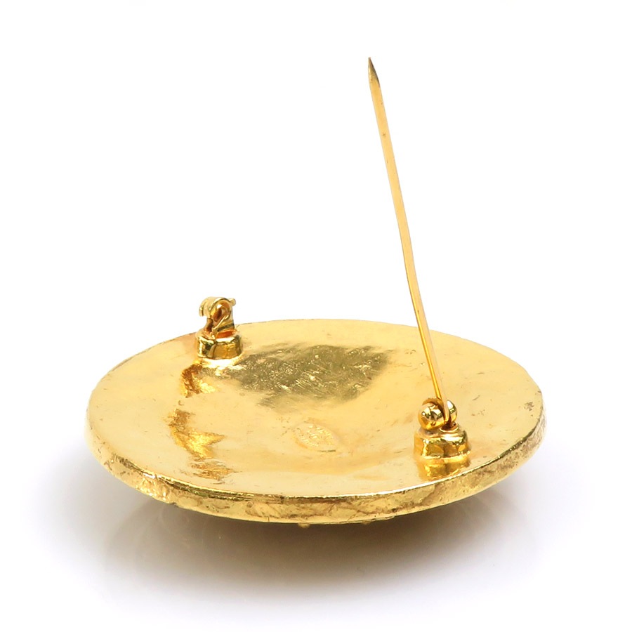 シャネル CHANEL ブローチ ココマーク メタル ゴールド レディース w1034a シャネル CHANEL ブローチ ココマーク メタル ゴールド レディース w1034a