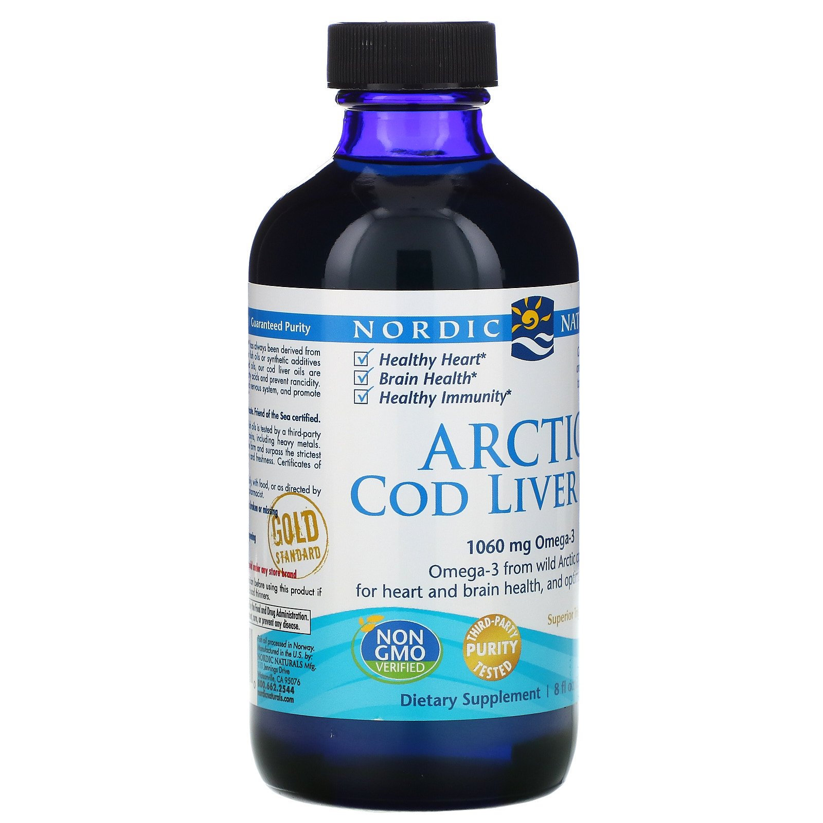 NORDIC NATURALS社 アークティック コッド リバー オイル オレンジ 8fl.oz NORDIC NATURALS社 アークティック コッド リバー オイル オレンジ 8fl.oz