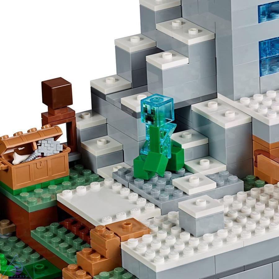 インクラフト 山の洞窟 大人気ミニフィグ レゴ互換品 豪華セット マイクラ ブロック Minecraft ザマウンテン洞窟 プレゼント レゴ互換 2688+PCS