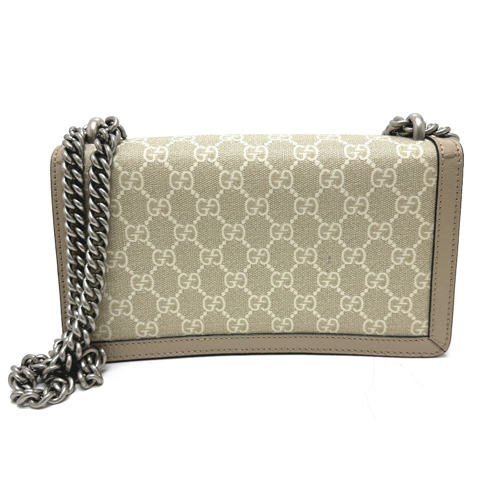 ショルダーバッグ 499623 GG ディオニュソス チェーン カバン GGスプリームキャンバス ベージュ ショルダーバッグ 499623 GG ディオニュソス チェーン カバン GGスプリームキャンバス ベージュ