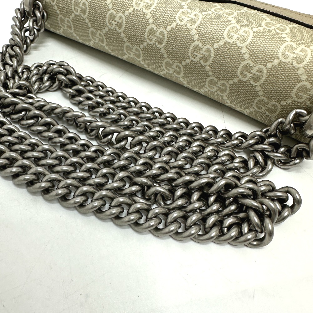 ショルダーバッグ 499623 GG ディオニュソス チェーン カバン GGスプリームキャンバス ベージュ ショルダーバッグ 499623 GG ディオニュソス チェーン カバン GGスプリームキャンバス ベージュ