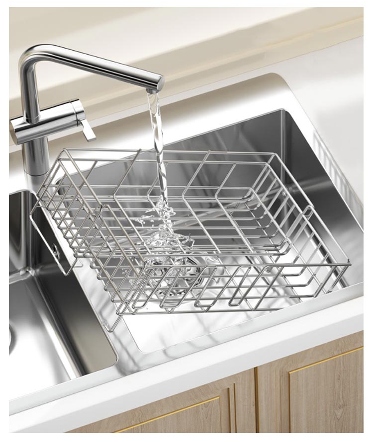 水切りラック スライド式 水切りかご シンクサイド ステンレス 水切りバスケット 箸置き付き 包丁立て 斜めトレー コップ立て 水切りラック スライド式 水切りかご シンクサイド ステンレス 水切りバスケット 箸置き付き 包丁立て 斜めトレー コップ立て