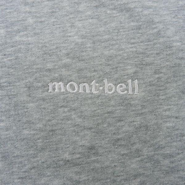 モンベル パーカー フーディ メンズ レディース コットン カンガルーポケット UVカット S ライトグレー COTTON HOODIE RS2104648HGY mont-bell モンベル パーカー フーディ メンズ レディース コットン カンガルーポケット UVカット S ライトグレー COTTON HOODIE RS2104648HGY mont-bell