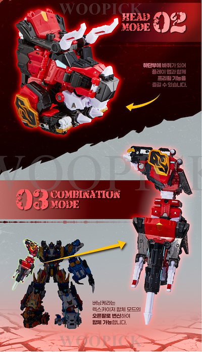 Qoo10] TOYTRON ミニ特攻隊/最強恐竜/ダイノイド ウォリ