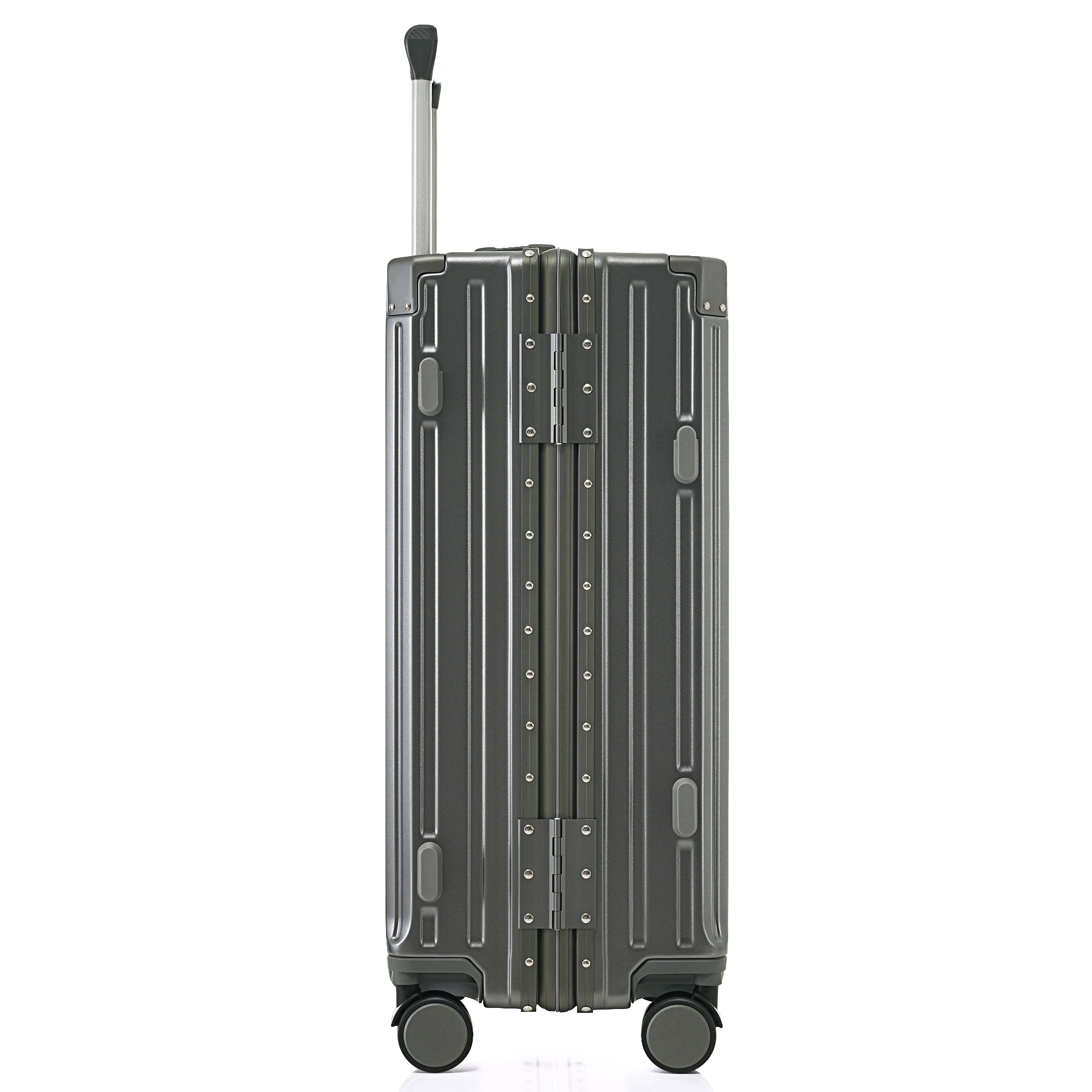 【2枚購入で100円OFF】スーツケース キャリーケース キャリーバッグ Lサイズ フレームタイプ アルミ USBポート付き カップホルダー フック式底足 リンクホルダー 軽量 おしゃれ 電車 静音 【2枚購入で100円OFF】スーツケース キャリーケース キャリーバッグ Lサイズ フレームタイプ アルミ USBポート付き カップホルダー フック式底足 リンクホルダー 軽量 おしゃれ 電車 静音