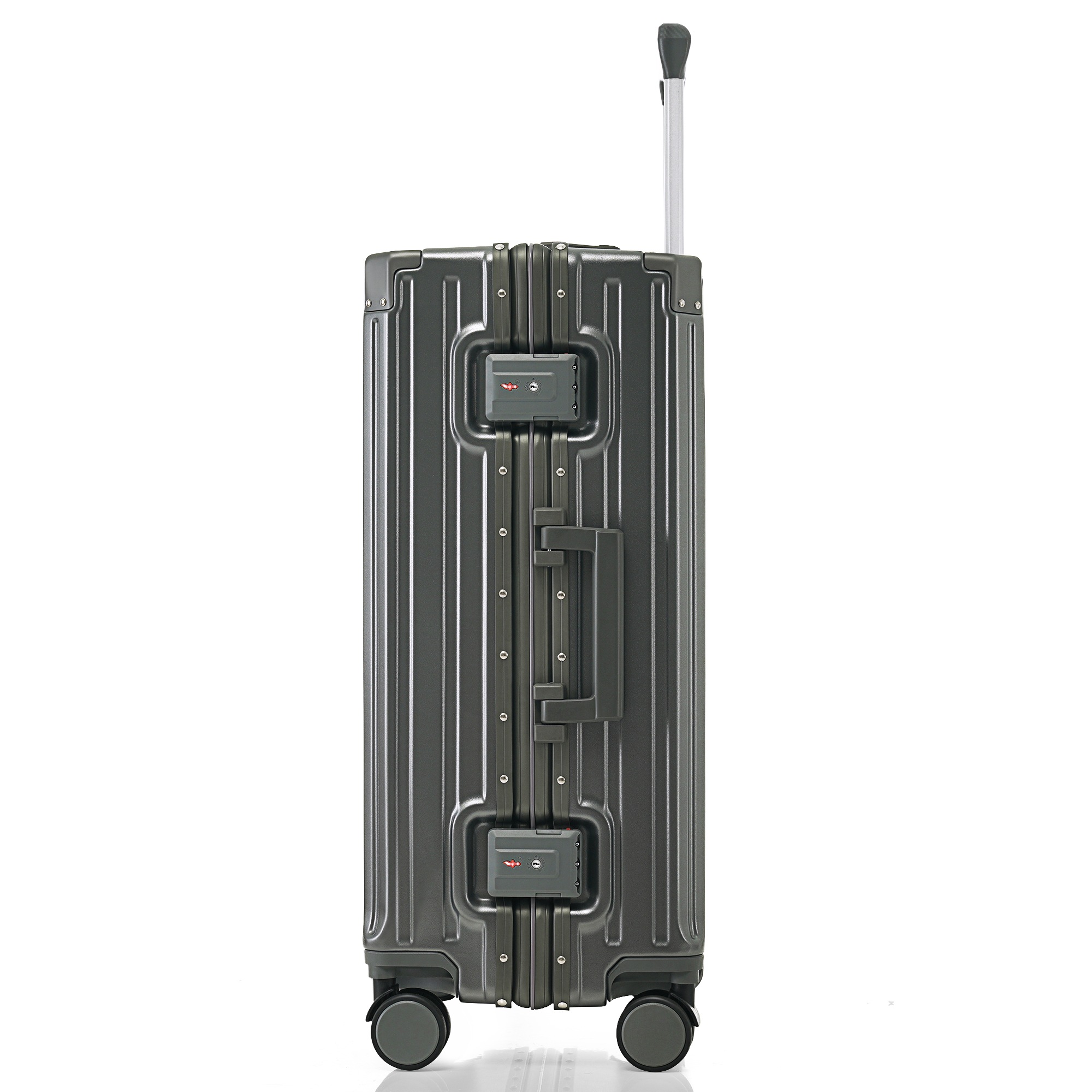 【2枚購入で100円OFF】スーツケース キャリーケース キャリーバッグ Lサイズ フレームタイプ アルミ USBポート付き カップホルダー フック式底足 リンクホルダー 軽量 おしゃれ 電車 静音 【2枚購入で100円OFF】スーツケース キャリーケース キャリーバッグ Lサイズ フレームタイプ アルミ USBポート付き カップホルダー フック式底足 リンクホルダー 軽量 おしゃれ 電車 静音