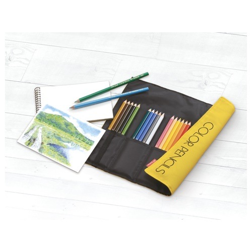 （まとめ買い）ロールケース入 色鉛筆 36色 NQ CR-NQ36C [x3]