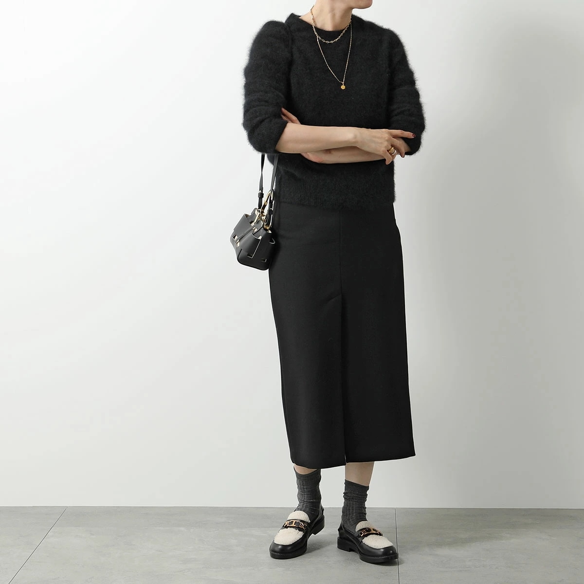 TODS トッズ ローファー T TIMELESS Tタイムレス XXW59C0HN3099A レディース ボア ムートン レザー シューズ 靴 1193/NE