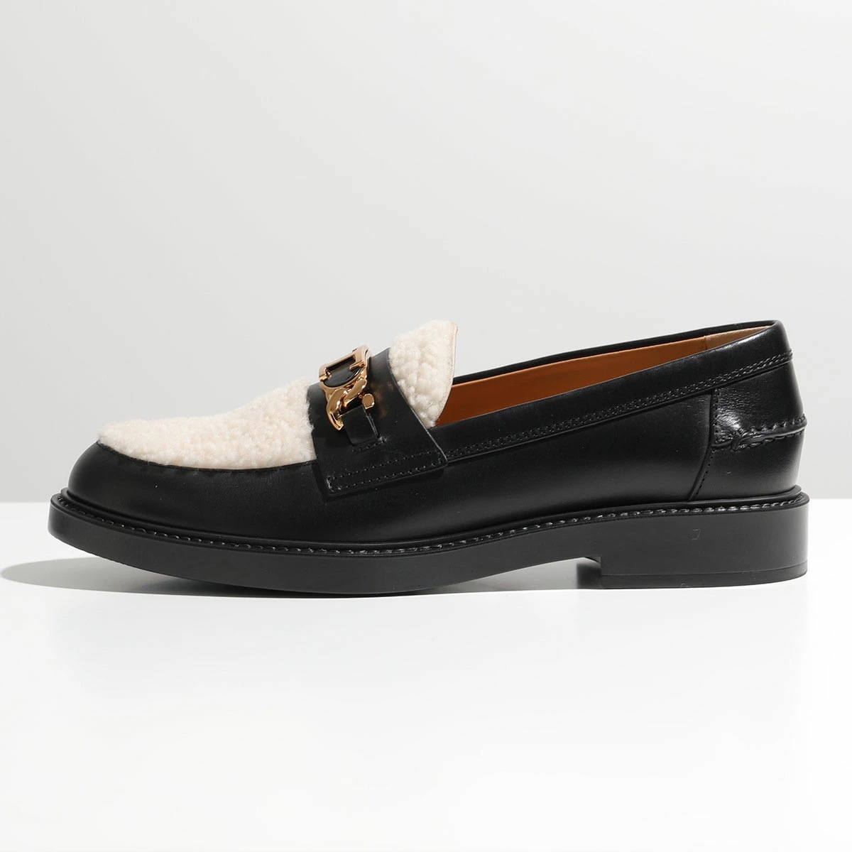 TODS トッズ ローファー T TIMELESS Tタイムレス XXW59C0HN3099A レディース ボア ムートン レザー シューズ 靴 1193/NE