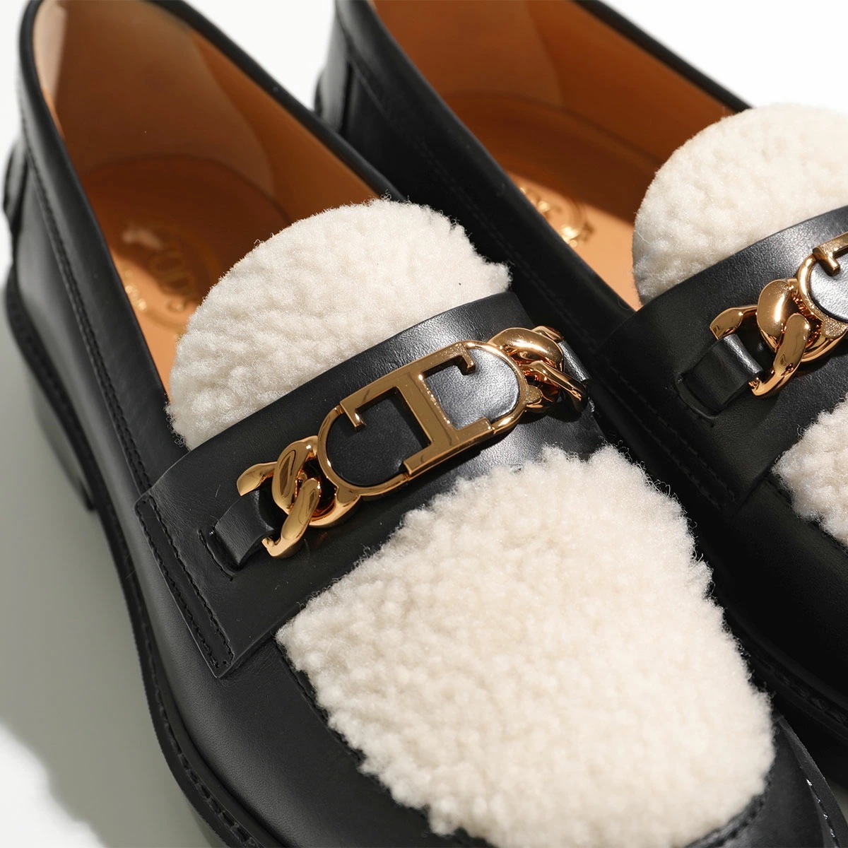 TODS トッズ ローファー T TIMELESS Tタイムレス XXW59C0HN3099A レディース ボア ムートン レザー シューズ 靴 1193/NE