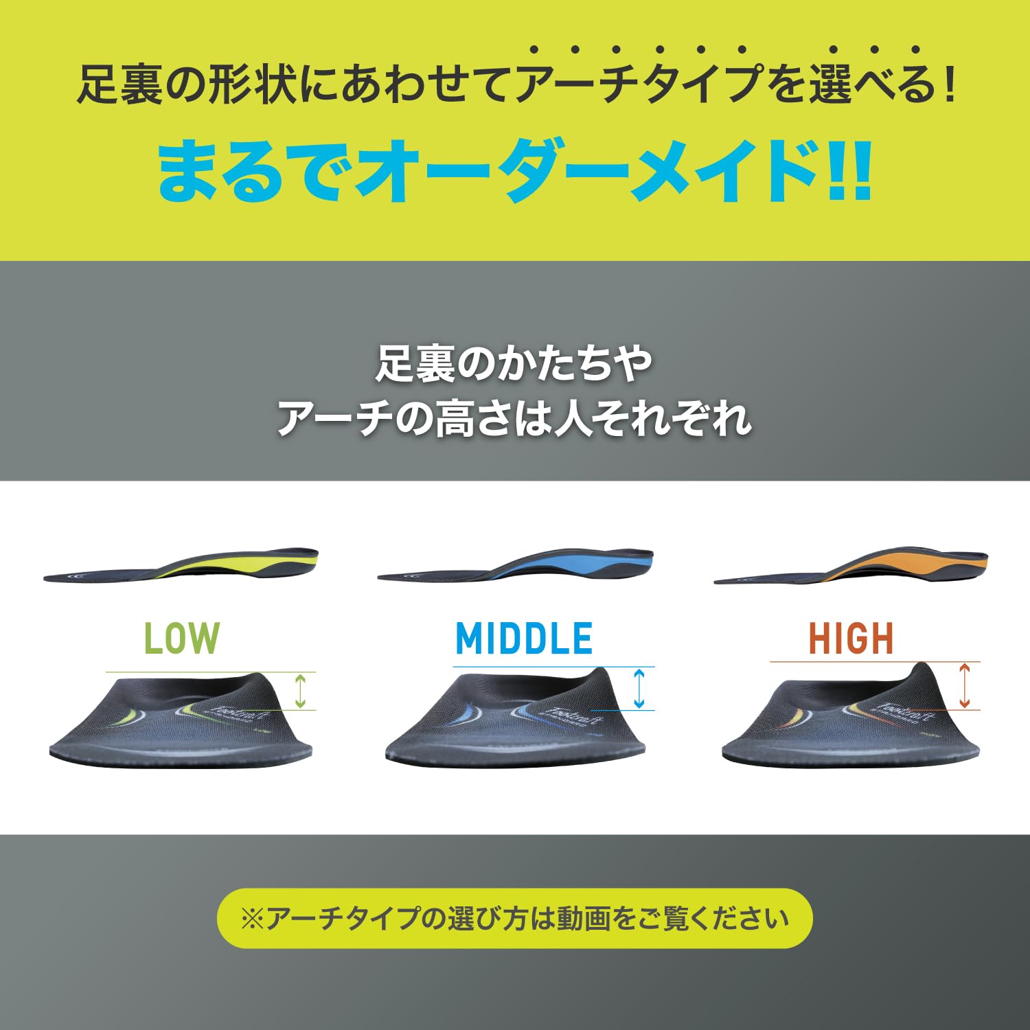 ザムスト(ZAMST) インソール(中敷き) フットクラフト シリーズ L(25.0cm~26.5cm) 衝撃吸収 スタンダードタイプ アーチタイプ(MIDDLE) 男女兼用 ザムスト(ZAMST) インソール(中敷き) フットクラフト シリーズ L(25.0cm~26.5cm) 衝撃吸収 スタンダードタイプ アーチタイプ(MIDDLE) 男女兼用