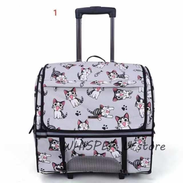 ペットキャリー キャリーカート リュック 2way キャリーバッグ 折り畳み 犬用 猫用 小型犬 ペット用品 迷彩柄 リュックサック キャスター