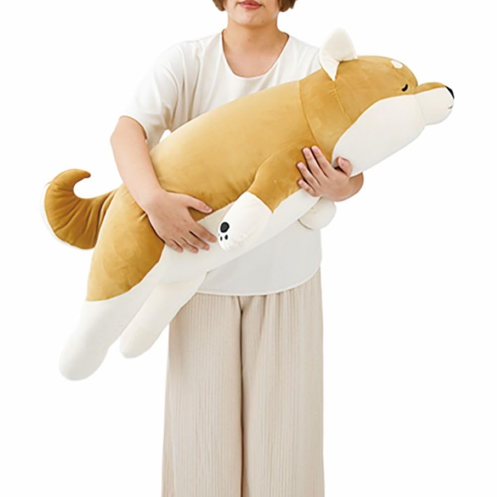 LIV HEART りぶはあと(Livheart) 抱き枕 プレミアムねむねむアニマルズ 柴犬のコタロウ BIGサイズ ふわふわ もちもち ぬいぐるみ だきまくら プレゼント 28979-44
