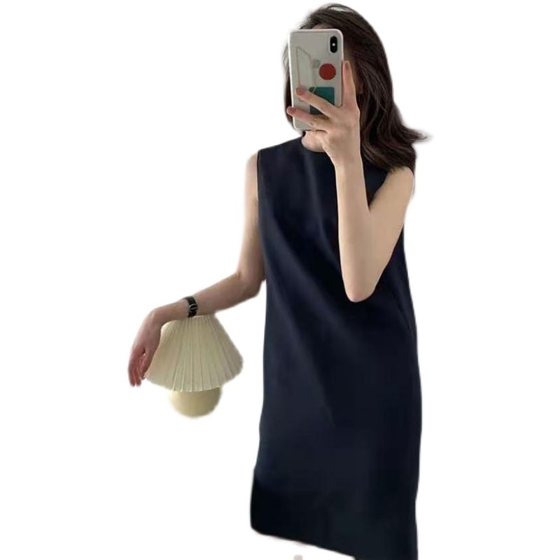 ワンピース チュニック ミニ ミニ丈 ショート ショート丈 袖なし ノースリーブ タイト ストレート かわいい 大人可愛い きれいめ シンプル カジュアル 上品 おしゃれ お洒落 かっこいい 大人女子