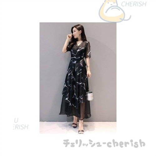 パーティードレス 結婚式 ワンピース 大きいサイズ 半袖 フォーマル ロングワンピース お呼ばれ ドレス 女性 二次会 レディース 20代 30代 40代 卒業式