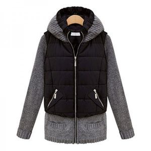 ダウンコート レディース中綿ジャケット フード付き C54 ダウンコート レディース中綿ジャケット フード付き C54