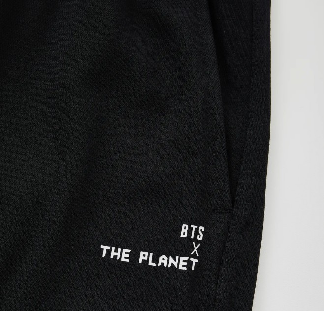 【公式】[IKALOOK] BTS X THE PLANET Elastic Shorts 2 Color BTSザプラネット バンディングショーツ（2色：グレー・ブラック）