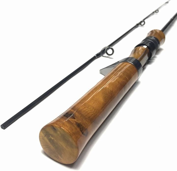トラウトロッド スピニングロッド 黄金樟木 源流 ウッドグリップ
