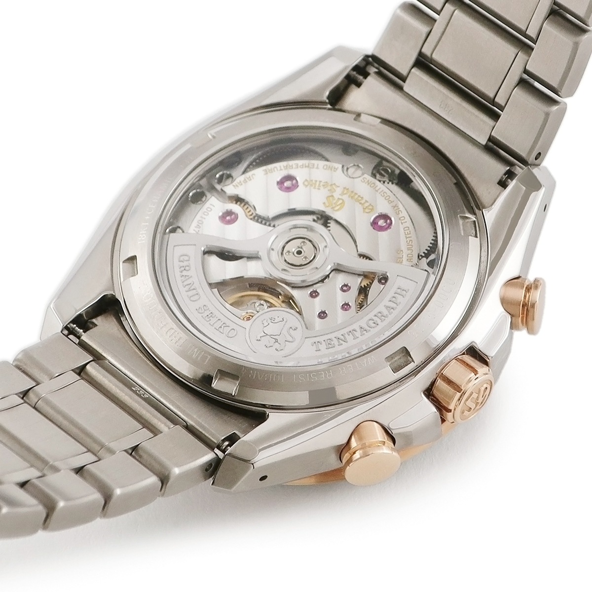 エボリューション9 コレクション SLGC004 9SC5-00C0 自動巻き メンズ 新品同様 K18PG×チタン 限定 3年保証 エボリューション9 コレクション SLGC004 9SC5-00C0 自動巻き メンズ 新品同様 K18PG×チタン 限定 3年保証