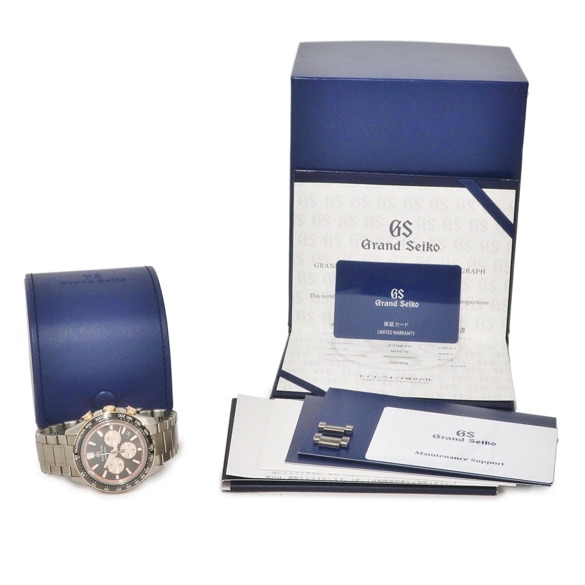 エボリューション9 コレクション SLGC004 9SC5-00C0 自動巻き メンズ 新品同様 K18PG×チタン 限定 3年保証 エボリューション9 コレクション SLGC004 9SC5-00C0 自動巻き メンズ 新品同様 K18PG×チタン 限定 3年保証