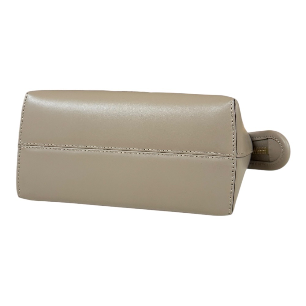 フェンディ バイザウェイ　ミニ ショルダーバッグ レザー 8BS067 ブラウン FENDI 中古 美品