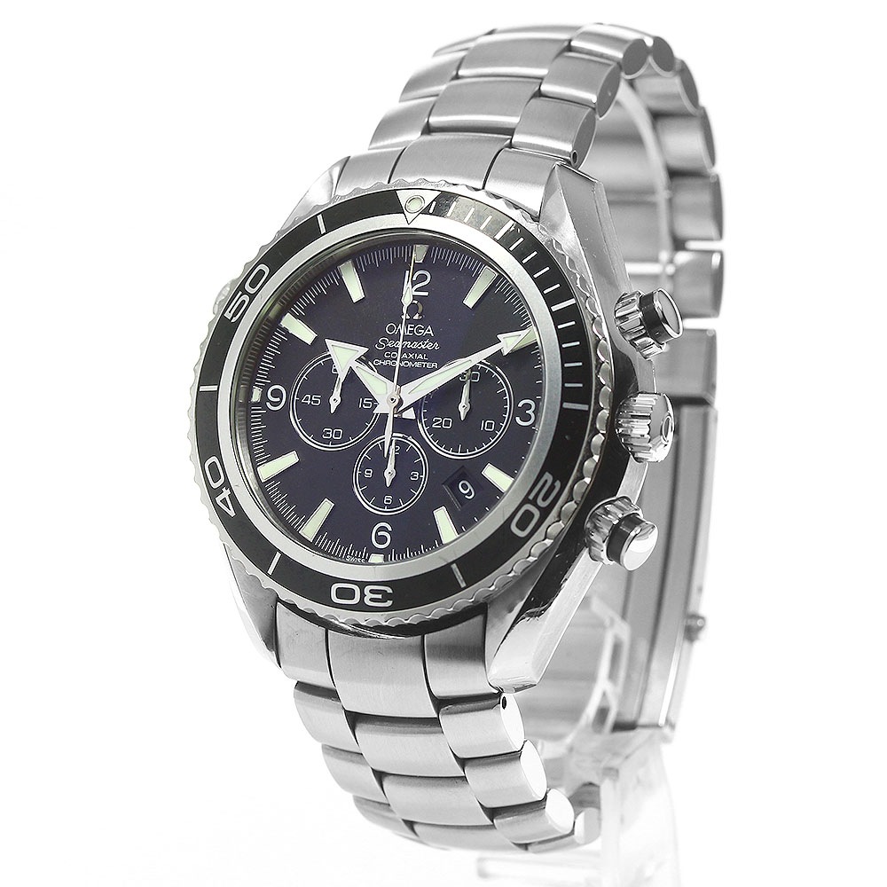 オメガ OMEGA 2210.50 シーマスター プラネットオーシャン クロノグラフ 自動巻き メンズ _794938【中古】