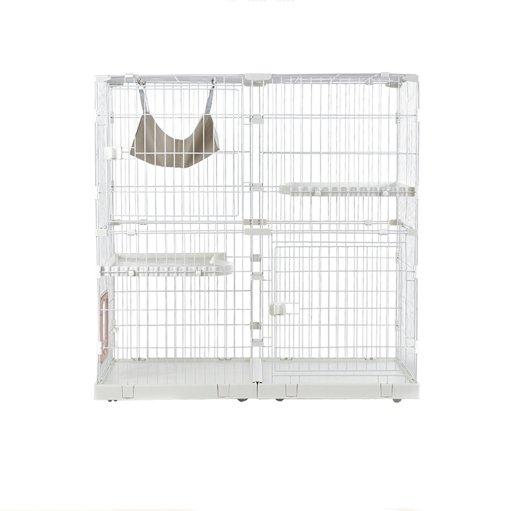 【大好評!最安値挑戦!】猫 ケージ キャットケージ 2段 幅広設計 自由組み合わせ 猫ドア付き ハンモック付き 大型 猫ゲージ 高級感 おしゃれ キャットハウス ネコ ハウス 多段 留守番 保護 脱走 【大好評!最安値挑戦!】猫 ケージ キャットケージ 2段 幅広設計 自由組み合わせ 猫ドア付き ハンモック付き 大型 猫ゲージ 高級感 おしゃれ キャットハウス ネコ ハウス 多段 留守番 保護 脱走