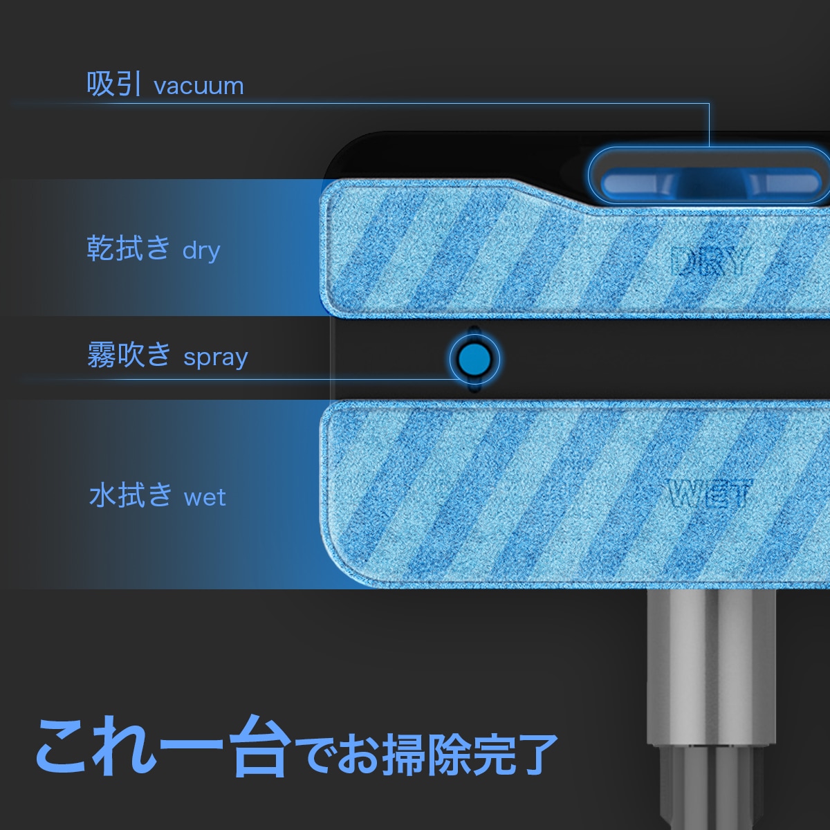 【メガ割限定SALE 15%OFF】ダイソン 掃除機 対応 マルチウォーター モップ SY-140N-DY